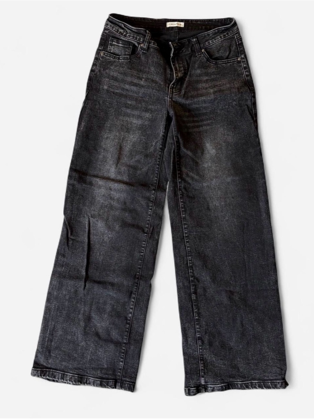 BLACK WIDE LEG JEANS!